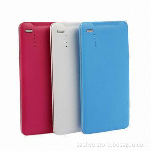 External 4,000mAh Super Slim Portable Power Bank